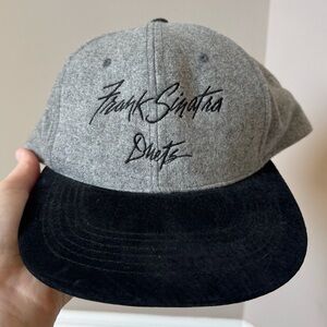 Vintage Frank Sinatra Duets Promotional Hat Wool Blend